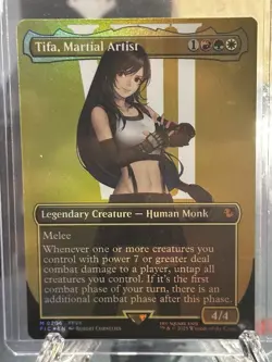 Tifa, Martial Artist MTG Final Fantasy Borderless Foil 2025 - Image 4