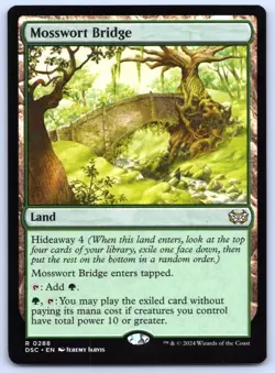 Mosswort Bridge - Commander Duskmourn - Rare - MTG - Magic - Near Mint - Image 1