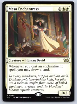 Mesa Enchantress - Commander Duskmourn - Rare - MTG - Magic - Near Mint - Image 1