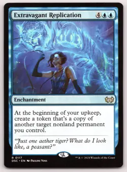 Extravagant Replication - Commander Duskmourn - Rare - MTG - Magic - Near Mint - Image 1