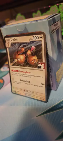 Dodrio Prize Pack Series 5 Stamped Pokemon TCG Mew Cosmos Holo Card 151 - Image 3