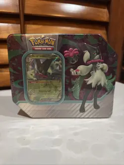 Pokemon TCG:  Paldea Partners Tin Meowscarada, Sealed NEW - Image 1