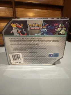 Pokemon TCG:  Paldea Partners Tin Meowscarada, Sealed NEW - Image 3