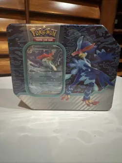 Pokemon TCG:  Paldea Partners Tin Quaquaval, Sealed NEW - Image 1