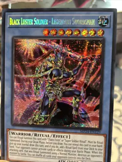 Black Luster Soldier Legendary Swordsman MP24-EN129 Prismatic Secret Yugioh Card - Image 12