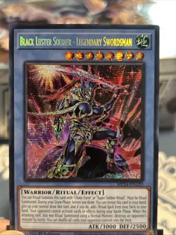 Black Luster Soldier Legendary Swordsman MP24-EN129 Prismatic Secret Yugioh Card - Image 7