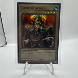 🔥 YUGIOH Celtic Guardian LOB-EN007 SUPER RARE HOLOFOIL NEAR MINT - Image 3