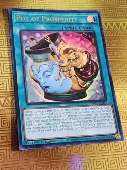 Pot of Prosperity - RA01-EN066 - Ultra Rare - 1st Edition Near Mint Yu-Gi-Oh - Image 1