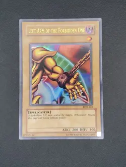 Left Arm Of The Forbidden One - LOB-123 - Ultra Rare - YuGiOh Unlimited MP 004 - Image 1