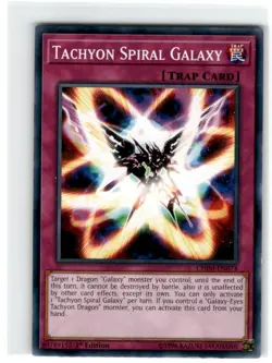 Yu-Gi-Oh! Tachyon Spiral Galaxy Common CHIM-EN073 Moderately Played 1st Edition - Image 1
