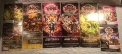 Yu-Gi-Oh Yugioh Promotional Promo Posters Lot w/ Papers Hobby League Upper Deck - Image 1
