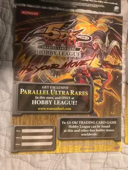 Yu-Gi-Oh Yugioh Promotional Promo Posters Lot w/ Papers Hobby League Upper Deck - Image 2