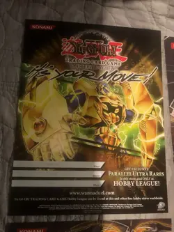 Yu-Gi-Oh Yugioh Promotional Promo Posters Lot w/ Papers Hobby League Upper Deck - Image 3