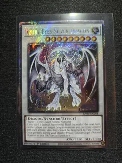 Azure-Eyes Silver Dragon (Platinum Secret Rare) RA04-EN208 Quarter Century... - Image 7
