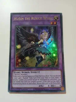Hugin the Runick Wings - TAMA-EN037 - Ultra Rare YuGiOh Yu-Gi-Oh! TCG Card - Image 2