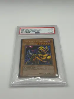 2002 YU-GI-OH! THE FIEND MEGACYBER  (PSV-100 PHARAOH'S SERVANT) PSA 9 MINT - Image 4