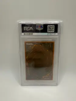 2002 YU-GI-OH! THE FIEND MEGACYBER  (PSV-100 PHARAOH'S SERVANT) PSA 9 MINT - Image 6
