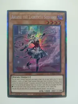 Ariane the Labrynth Servant TAMA-EN016 CR Collector's Rare YuGiOh Card Yu-Gi-Oh! - Image 3