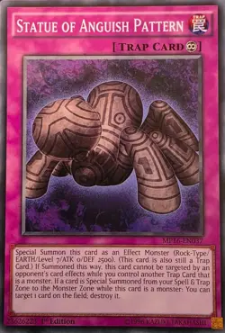 Statue of Anguish Pattern - MP16-EN037 - Common 1st Edition YuGiOh TCG Card - Image 1