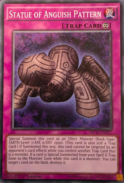 Statue of Anguish Pattern - MP16-EN037 - Common 1st Edition YuGiOh TCG Card - Image 2