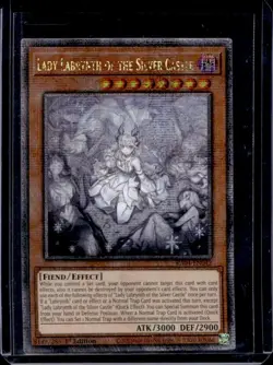 2025 YuGiOh Lady Labrynth Of The Silver Castle QC Secret Rare #RA04-EN042 - Image 1