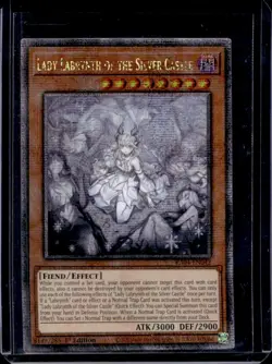 2025 YuGiOh Lady Labrynth Of The Silver Castle QC Secret Rare #RA04-EN042 - Image 3