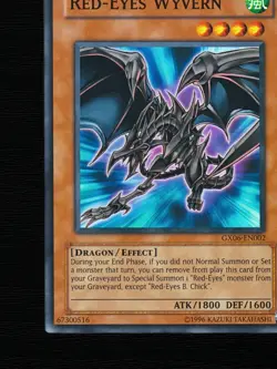 Yu-Gi-Oh Red-Eyes Wyvern GX06-EN002 GX Tag Force Game Promo Super Rare EU 2007 - Image 5