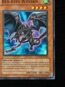 Yu-Gi-Oh Red-Eyes Wyvern GX06-EN002 GX Tag Force Game Promo Super Rare EU 2007 - Image 7