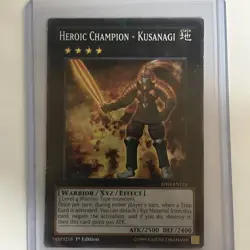 Heroic Champion - Kusanagi BP03-EN125 Shatterfoil Rare - 1st - Yugioh - Image 1