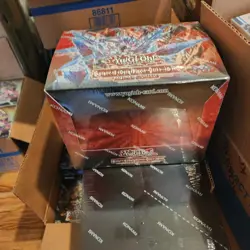 Yugioh TCG Albaz Strike 1st Edition Structure Deck DISPLAY Box 8 Decks SEALED!! - Image 2