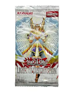 Lot of (60) Yu Gi Oh! Light of Destruction Booster Packs Sealed - Image 2