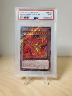 Yugioh TCG: The Winged Dragon of Ra RA03-EN137 (1st Edition) *PSA 9* - Image 1