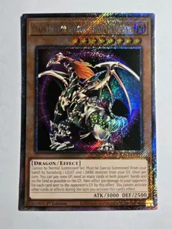 Yu-Gi-Oh! Chaos Emperor Dragon Envoy of the End RA03-EN133 Platinum Secret Rare - Image 1