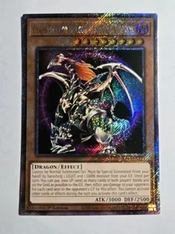 Yu-Gi-Oh! Chaos Emperor Dragon Envoy of the End RA03-EN133 Platinum Secret Rare - Image 3