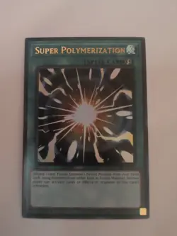 Yugioh! Super Polymerization - DUDE-EN040 - Ultra Rare - 1st Edition Near Mint, - Image 1