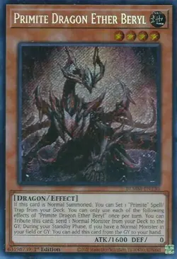 Primite Dragon Ether Beryl BLMM-EN130 Battles of Legend: Monster Mayhem 1st Edition - Image 1
