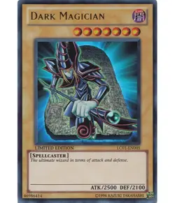 Yugioh - Dark Magician (Ultra Rare) (Limited Edition) - LC01-EN005 P - Image 2