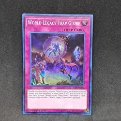 3x World Legacy Trap Globe CIBR-EN074 1st Edition Super Rare NM Yu-Gi-Oh! Card - Image 7