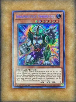 Yugioh Dinowrestler Pankratops BLHR-EN070 Secret Rare 1st Ed NM - Image 1