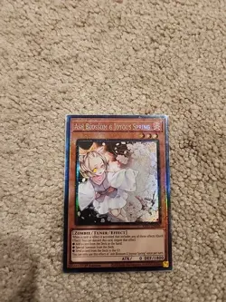 Yugioh Ash Blossom & Joyous Spring RA01-EN008 PCR 1ST ED NM - Image 1