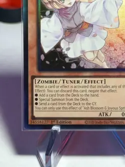Yugioh Ash Blossom & Joyous Spring RA01-EN008 PCR Prismatic Collector's Rare NM - Image 5