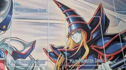 COMIC CON 2019 YUGIOH STARDUSK DARK MAGICIAN E HERO PLAYMAT DESK MAT 23.5 X 13.5 - Image 3