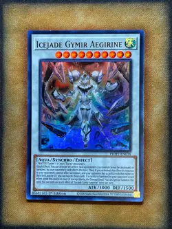 Yugioh Icejade Gymir Aegirine PHHY-EN038 Ultra Rare 1st Ed NM - Image 2