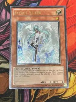 ✨Effect Veiler Ultimate 1st DREV-EN002 Yugioh Card English #1 - Image 1