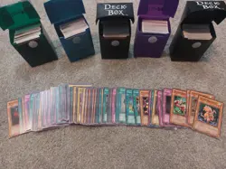 Vintage Yugioh Collection Lot 1st Edition Deck Boxes, Assorted Cards, Rulebooks - Image 12