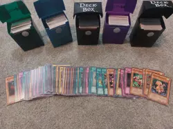 Vintage Yugioh Collection Lot 1st Edition Deck Boxes, Assorted Cards, Rulebooks - Image 4