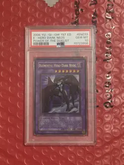 Elemental Hero Dark Neos POTD-EN033 Power of the Duelist 1st Edition - Image 4