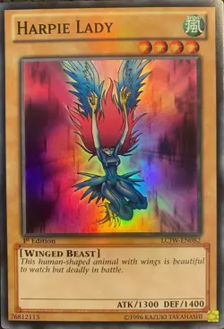 Harpie Lady LCJW-EN082 / SUPER RARE / MINT / 1ST Edition / YU-GI-OH - Image 2