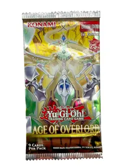 Lot of (132) Yu Gi Oh! Age of Overlord Booster Packs Sealed - Image 2
