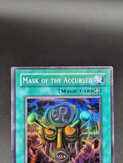 Mask Of The Accursed LON-019 Super Rare Labyrinth Of Nightmare 2003 Yu-Gi-Oh! - Image 3